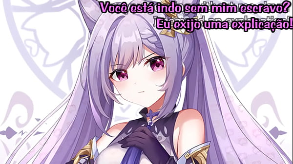 Ganyu Coloca você paraTrabalhar Genshin Impact FemdomJoi