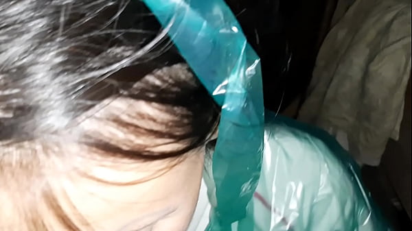 My neighbor hid from the rain at my house and thanked me with sex (with talk) 