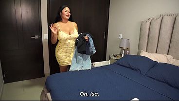Nonton Stepmom Gets Stuck In The Washing Machine And Her Stepson With A Big Dick Gives Her A Hand thumbnail
