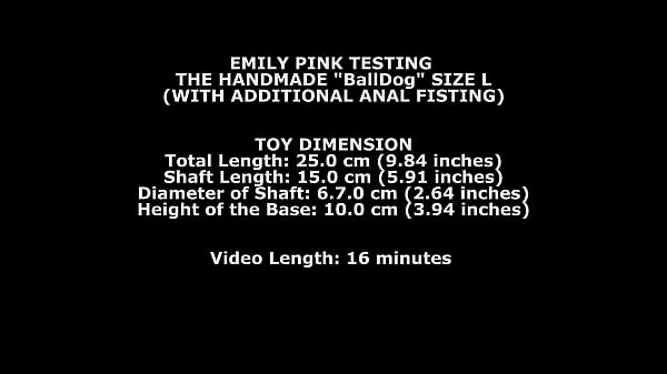 Play MP4 - Emily Pink & Alicia Trece Testing The Handmade Balldog Size L and Impaler Size M &lpar;With Additional Anal Fisting&rpar; TWT163