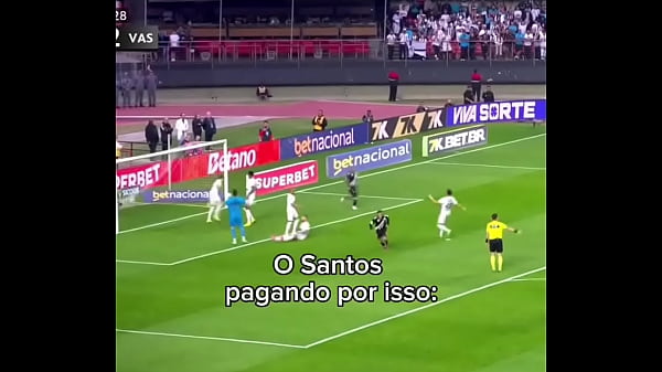 Vasco lascou 6 vezes no santos