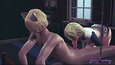 Yaoi Femboy Osuke - Ride A Big Dick And Cums In His Ass thumbnail