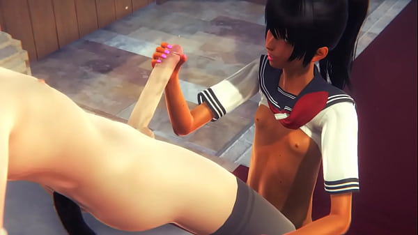 Yaoi Femboy - Simon Handjob In A Church thumbnail