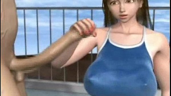 3D Teen Gives Handjob! 