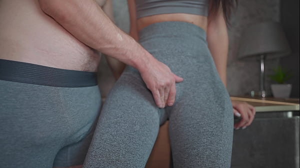 Can t Stop_Touching Step Mother After The_Gym Yoga_Pants Sex and Creampie_4k