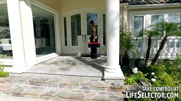 Step daughter gives stepdada POV blowjob