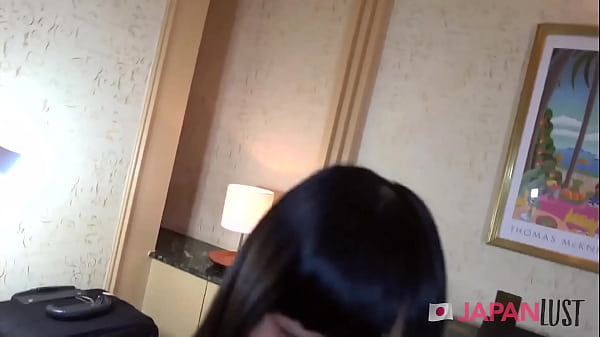 Adorable japanese teen filled with pov creampie 