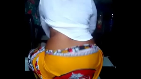 Ebony girl dancing on public