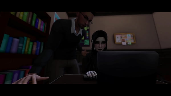 Goth girl pounded by teacher