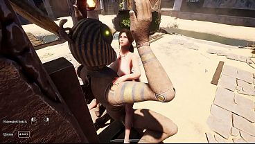 The Ancient Idol in the Lost Temple Suddenly Claimed Lara&rsquo;s Attention &ndash; 3D Adventure Game 