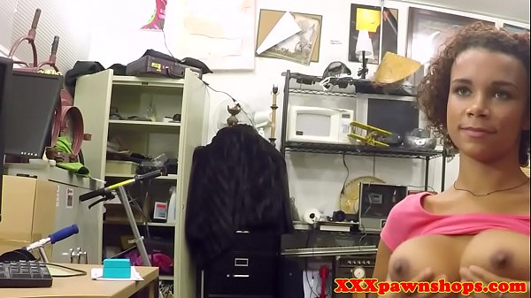 Real busty ebony amateur pawns pussy forcash