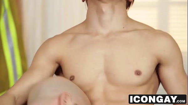 Armond Can't Stop Fantasizing About The Other Firemen At His Station Fucking! He Pictures Gorgeous, Black Noah Donovan Fucking His Fire Chief's Tight Asshole. thumbnail