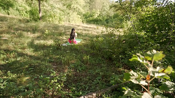 Nonton Caught A Stranger Doing Yoga In The Woods And Gave Her My Hard Cock thumbnail