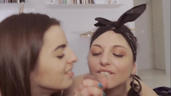 Hot French Threesome withTwo Teens