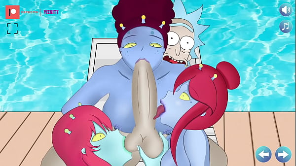 Rick and unity sex scenes revealed rick's lewd universe 
