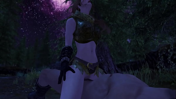 Skyrim adventurer fucks proustite in the forest 