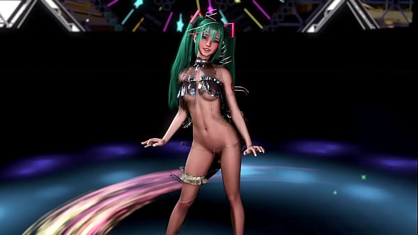 Youthful flirtly Miku shows offa new skin for_the Vocaloid anniversary