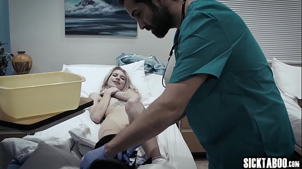 Dirty doctor helped nice_blonde teen andfucked her