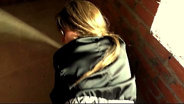 A student was caught with a cigarette and fucked cumming in her mouth