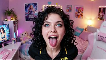 Nonton Gamer Step Sister Begs For My Big Cock [ai Generated] thumbnail