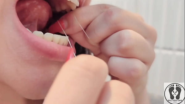 4k dental hygienist routine mouth fetish closeups naked 
