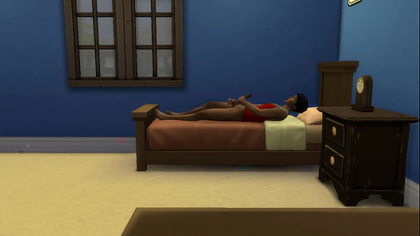 Punheta em casa (The Sims) 