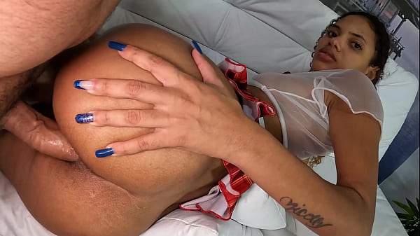 Play MP4 - Meti o ferro no rabo da carioca e enchi a buceta de porra - Karina Mello