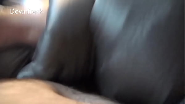 Laying In A Shiny While Busty Down Jacket Girl_Gives Down_Handjob