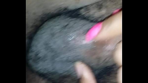 Deep in bad black shemale pussy