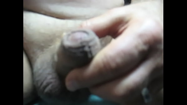 Grandpa 66 year old Hottang69 #051 mature 66 year old Grandpa wanking his small shaved uncut cock using his foreskin to squirt sticky cum closeup 