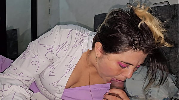 THE BLONDE SUCKS ME, THE BLONDE LICKS ME, AND THE BLONDE SUCKS ME GOOD.