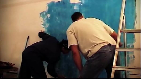 A dp with the painters for this horny slut 