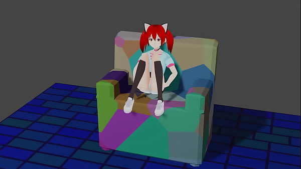 Softcore Hentai Girl in Skirt