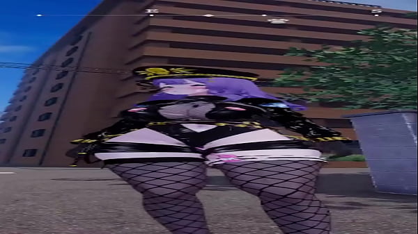 Hentai Game_3D Secrets of Exposure Purple Hair GuardGirl getting WIDE