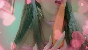 just your hot student wearing a sexy bunny cosplay making blowjob, moaning and having a lot of fun 