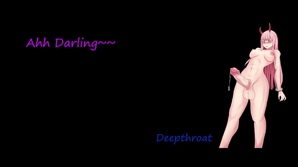 Zero Two Punishes_You! Hentai Futa JOI Oral Anal Jerkto the