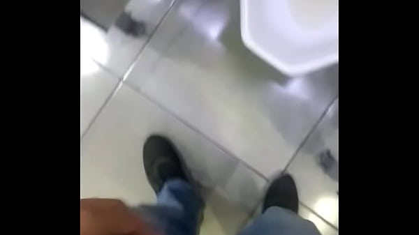 cum in public restroom 