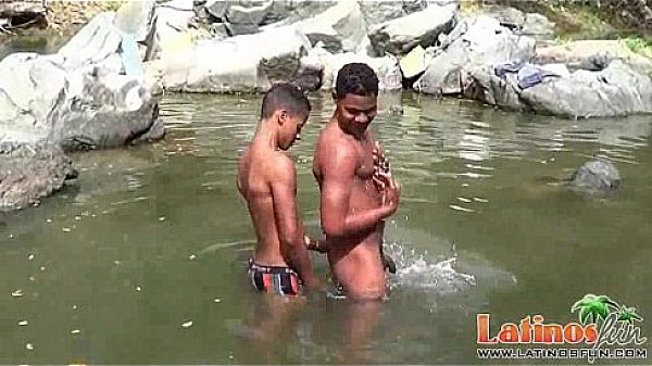 Hot latino gays sucks cock in river 