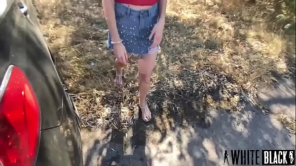 roughly fucked milf_in anal on the road