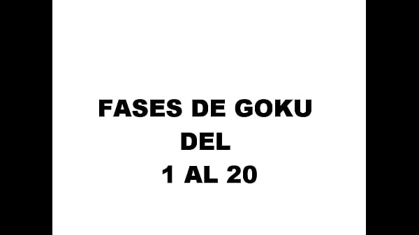 Todas las fases_de goku_amv