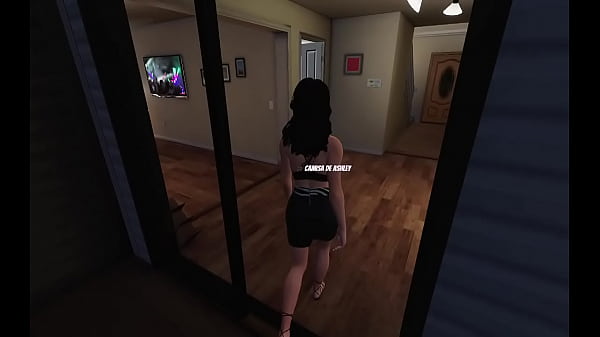 Como desnudar a Asley y obtener mamada de Madison- House Party Game XXX