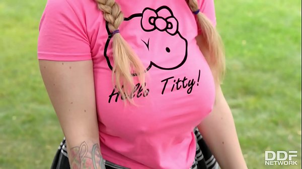 Watch top-heavy Milfs Luna Amor & LiLy Madison suck their big natural on a swing 