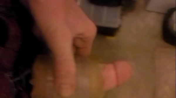 playing with  pocket pussy!