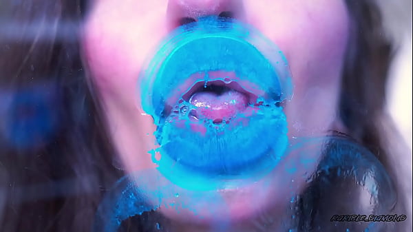 Dirty deep blue kiss 