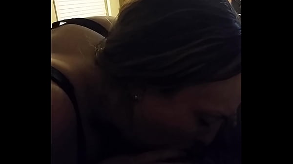Amazing gf sucking dick off and_eating cum