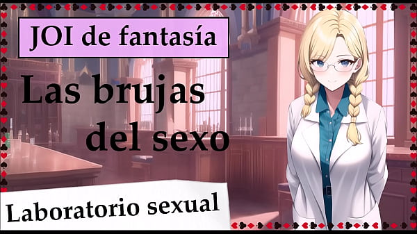 JOI enun mundo de brujas Te llevan allaboratorio sexual