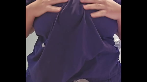 Screamscene playing with my huge natural tits 