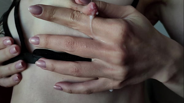 Hot Playing With Tits, Yummy Breast Milk thumbnail