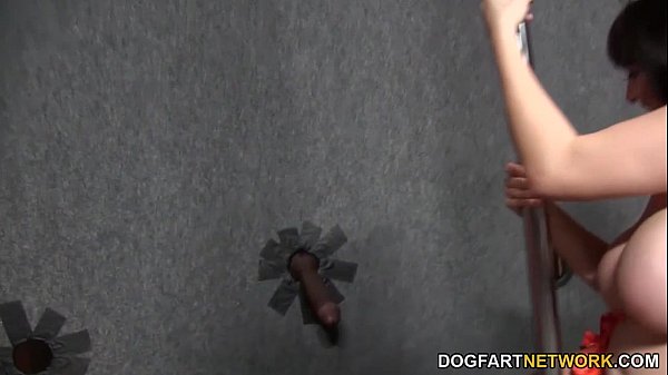 Beverly Paige_plays with Gloryhole BBCs