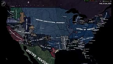 Second american civil war